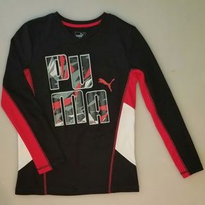 Puma Long Sleeve Shirt Medium 10/12 EUC